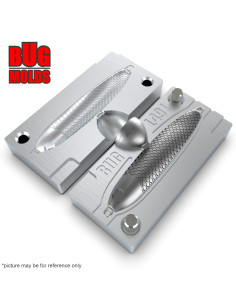 Aluminum CNC Mold Pilker IronMinnow 57mm 1-cav: 57mm ID L491 2