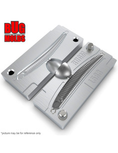 Aluminum CNC Mold Pilker Cool Jig 20g 1-cav: 20g ID L583 2