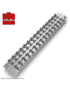 Aluminum CNC Mold InLine Sinker Olive Lead 1-1,5g 30-cav: 1-1-1-1-1-1-1-1-1-1-1-1-1-1-1-1,5-1,5-1,5-1,5-1,5-1,5-1,5-1,5-1,5-1,5-