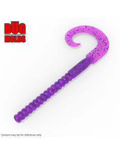 Fishing soft bait mold PowerWorm 4,4 inch model ID T425 from Bugmolds