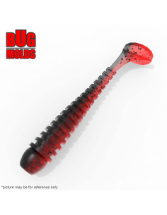 Fishing soft bait mold SwingImpact 0,9 inch model ID V59 from Bugmolds