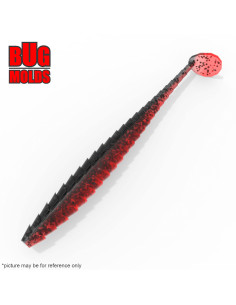 Fishing soft bait mold SlimShad 2,5 inch model ID V187 from Bugmolds