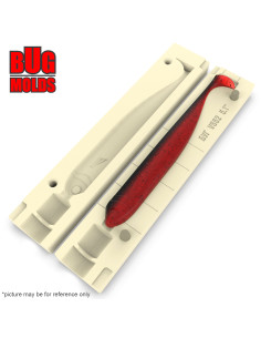 Fishing soft bait mold LongHerring 5,1 inch model ID V552 from Bugmolds 2