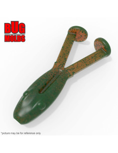 Fishing soft bait mold Croaker 3,5 inch model ID V560 from Bugmolds