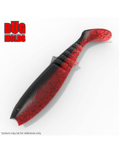 Fishing soft bait mold CanibalShadFins 4,7 inch model ID V583 from Bugmolds