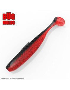 Fishing soft bait mold AngryShiner 6 inch model ID V601 from Bugmolds