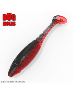 Fishing soft bait mold GrubbyShad 3,5 inch model ID V676 from Bugmolds