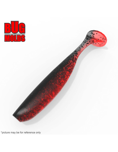 Fishing soft bait mold EasyShiner 1,2 inch model ID V952 from Bugmolds