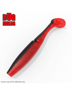 Fishing soft bait mold EZ Swimmer 4,5 inch model ID V956 from Bugmolds