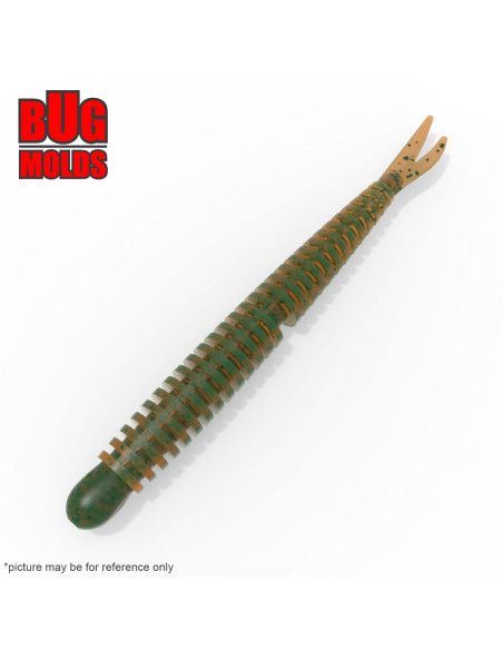 Fishing soft bait mold LiveImpact 2,4 inch model ID W08 from Bugmolds