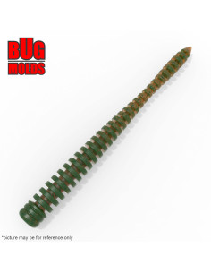 Fishing soft bait mold CruelLeech 5 inch model ID W238 from Bugmolds