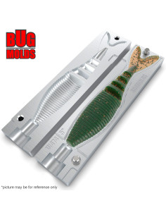 Fishing soft bait mold Zako 5 inch model ID W474 from Bugmolds 2