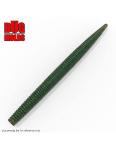 Fishing soft bait mold Senko 7 inch model ID W605 from Bugmolds