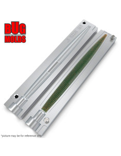 Fishing soft bait mold Senko 7 inch model ID W605 from Bugmolds 2