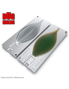 Fishing soft bait mold BellowsGill 5,8 inch model ID W660 from Bugmolds 2