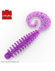 Fishing soft bait mold GTailGrub 1,5 inch model ID T381 from Bugmolds