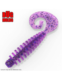 Fishing soft bait mold GTailGrub 4 inch model ID T52 from Bugmolds