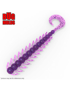 Fishing soft bait mold BugsyTail 5,9 inch model ID T96 from Bugmolds