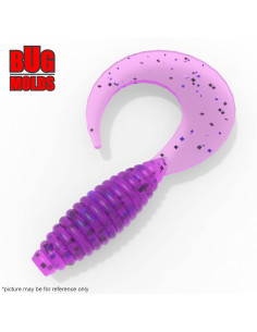 Fishing soft bait mold Jilt 0,9 inch model ID T209 from Bugmolds