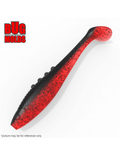 Fishing soft bait mold Lunatic 9 inch model ID V1019 from Bugmolds