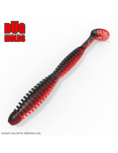 Fishing soft bait mold FlexyShad 3,7 inch model ID V1025 from Bugmolds