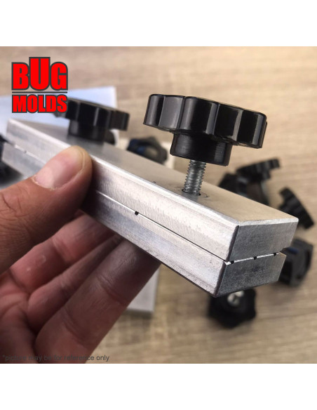 Screw knob M5x40mm for aluminum molds 40mm thick