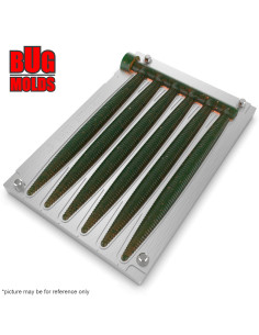 Fishing Soft Bait Multi-cavity Aluminum mold  CustomSenko 5 inch 6-cav vol. 1,95 fl oz (57,72 cm^3)  ID W355_6a1 from Bugmolds