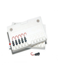 Stone CNC Mold Ice Jig Snowman 0,5-0,8g 10-cav: 0,5-0,5-0,5-0,5-0,5-0,8-0,8-0,8-0,8-0,8g ID IJ762_10si