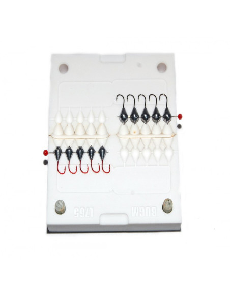 Stone CNC Mold Ice Jig Pelkie Ice Jig 0,5-0,8g 10-cav: 0,5-0,5-0,5-0,5-0,5-0,8-0,8-0,8-0,8-0,8g ID IJ765_10si