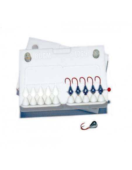 Stone CNC Mold Ice Jig Pelkie Ice Jig 0,5-0,8g 10-cav: 0,5-0,5-0,5-0,5-0,5-0,8-0,8-0,8-0,8-0,8g ID IJ765_10si