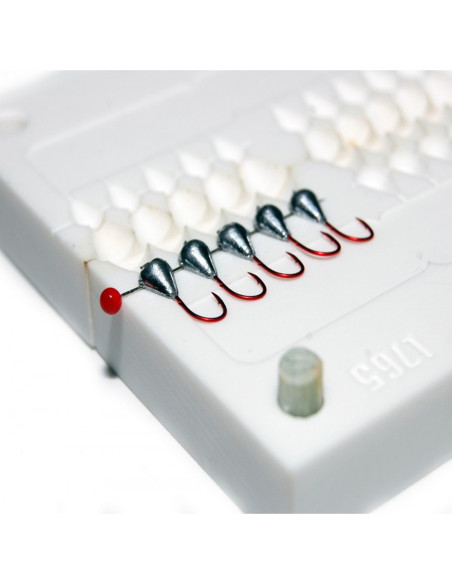 Stone CNC Mold Ice Jig Pelkie Ice Jig 0,5-0,8g 10-cav: 0,5-0,5-0,5-0,5-0,5-0,8-0,8-0,8-0,8-0,8g ID IJ765_10si