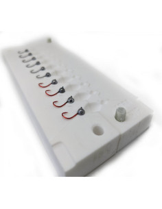 Stone CNC Mold Ice Jig Pelkie Ice Ball 0,3-0,4g 10-cav: 0,3-0,3-0,3-0,3-0,3-0,4-0,4-0,4-0,4-0,4g ID IJ888_10si 2