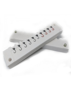 Stone CNC Mold Ice Jig Pelkie Ice Ball 0,3-0,4g 10-cav: 0,3-0,3-0,3-0,3-0,3-0,4-0,4-0,4-0,4-0,4g ID IJ888_10si