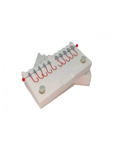 Stone CNC Mold Ice Jig Disk 0,3-0,6g 10-cav: 0,3-0,3-0,3-0,3-0,3-0,6-0,6-0,6-0,6-0,6g ID IJ982_10si