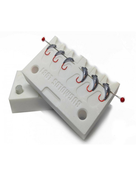 Stone CNC Mold Ice Jig Boat 0,4-0,8g 6-cav: 0,4-0,4-0,4-0,4-0,4-0,8-0,8-0,8-0,8-0,8g ID IJ981_6si