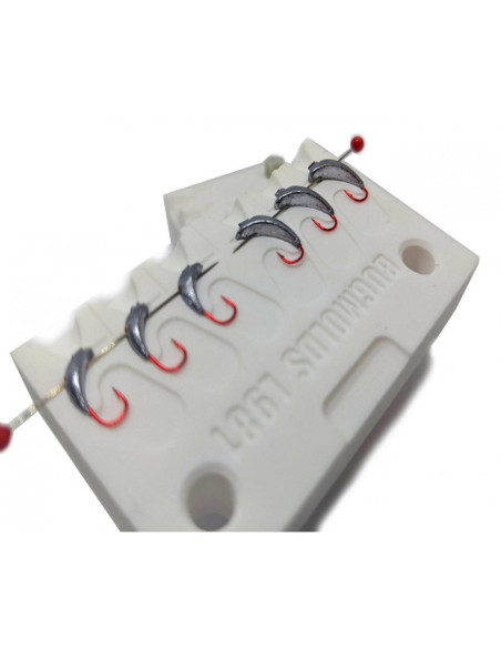 Stone CNC Mold Ice Jig Boat 0,4-0,8g 6-cav: 0,4-0,4-0,4-0,4-0,4-0,8-0,8-0,8-0,8-0,8g ID IJ981_6si