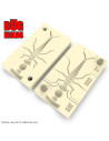 Fishing soft bait mold DragonFly_2 2 inch model ID B02 from Bugmolds