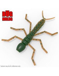 Fishing soft bait mold TinyMayFly 1,5 inch model ID B21 from Bugmolds