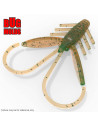 Fishing soft bait mold Nymph 1,6 inch model ID C01 from Bugmolds