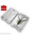 Fishing soft bait mold Nymph 1,6 inch model ID C01 from Bugmolds