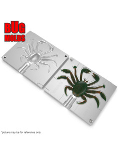 Fishing soft bait mold RockinCrab 2,5 inch model ID C185 from Bugmolds 2