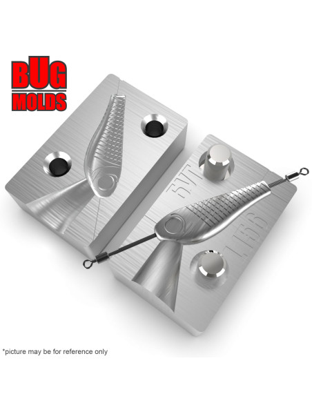 Aluminum CNC Mold Pilker Niakis 3g 1-cav: 3g ID L156