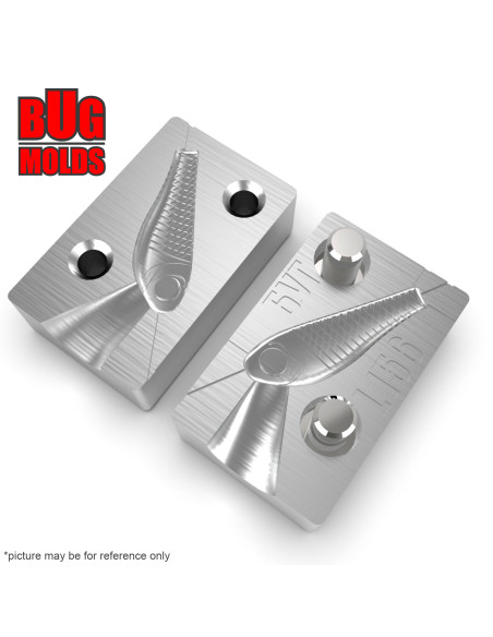 Aluminum CNC Mold Pilker Niakis 3g 1-cav: 3g ID L156