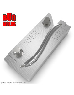 Aluminum CNC Mold Pilker S-Shape Bleak Pilker 10g 1-cav: 10g ID L315