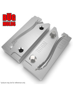 Aluminum CNC Mold Pilker S-Shape Bleak Pilker 10g 1-cav: 10g ID L315 2