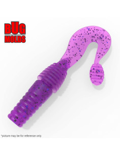 Fishing soft bait mold KosadakaVibra 3,5 inch model ID T82 from Bugmolds