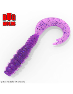 Fishing soft bait mold Rocky 2 inch model ID T90 from Bugmolds