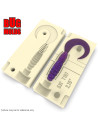 Fishing soft bait mold Pillo 2,2 inch model ID T104 from Bugmolds