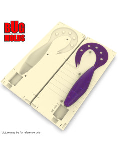 Fishing soft bait mold Sandra 9 inch model ID T150 from Bugmolds 2