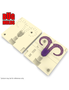 Fishing soft bait mold SwimminChunk 3 inch model ID T223 from Bugmolds 2